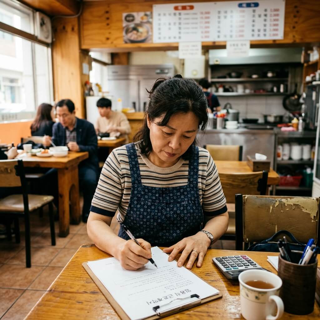 일용직 근로계약서 작성